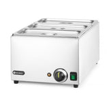 Set Bain-marie Ranger + 3 x bac GN 1/3 avec couvercle - HENDI