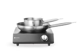 Set : Plaque de cuisson à induction 3500W + casserole + poêle - HENDI