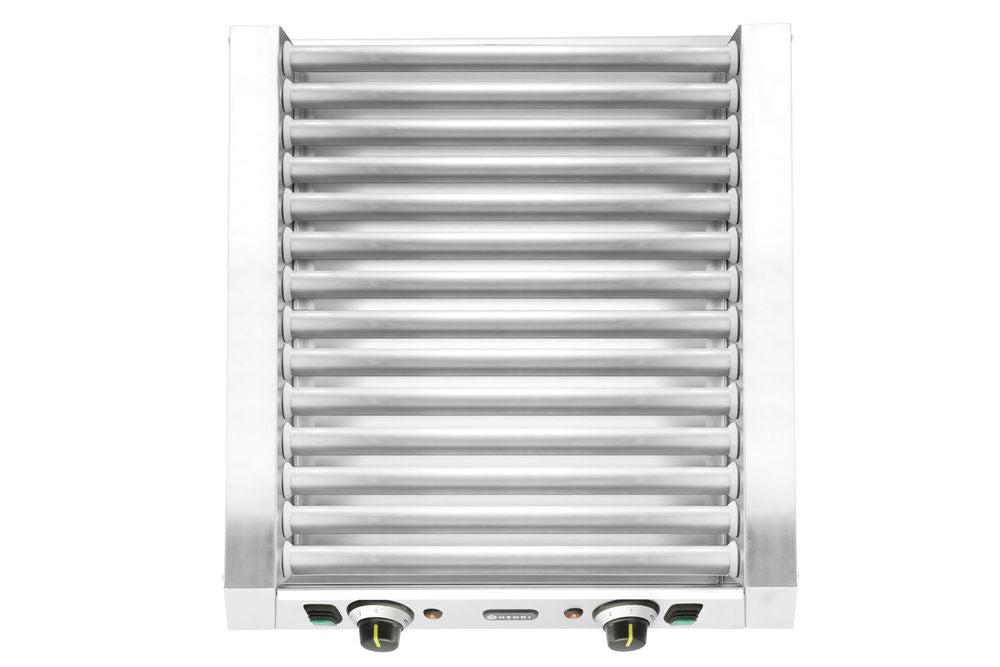 Grill roulant pour saucisses-  2 zones - HENDI