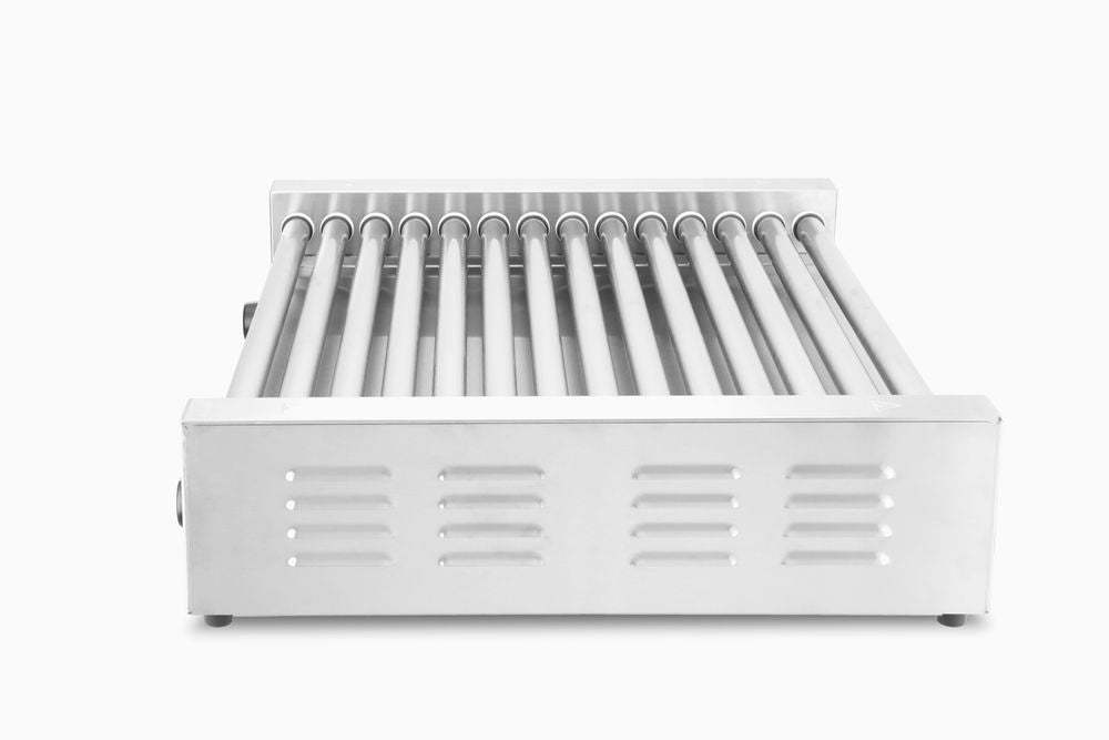 Grill roulant pour saucisses XL - 2 zones - HENDI