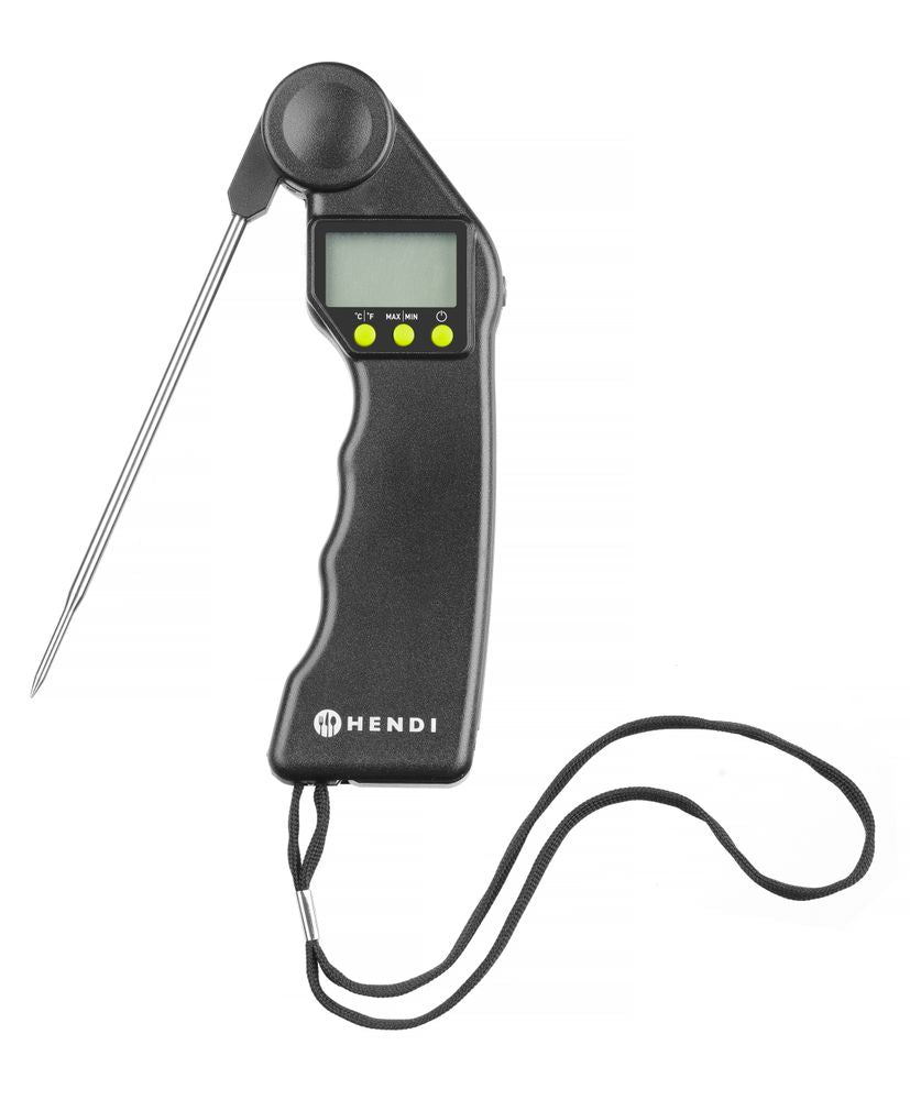 Thermomètre numérique avec sonde pliable - HENDI