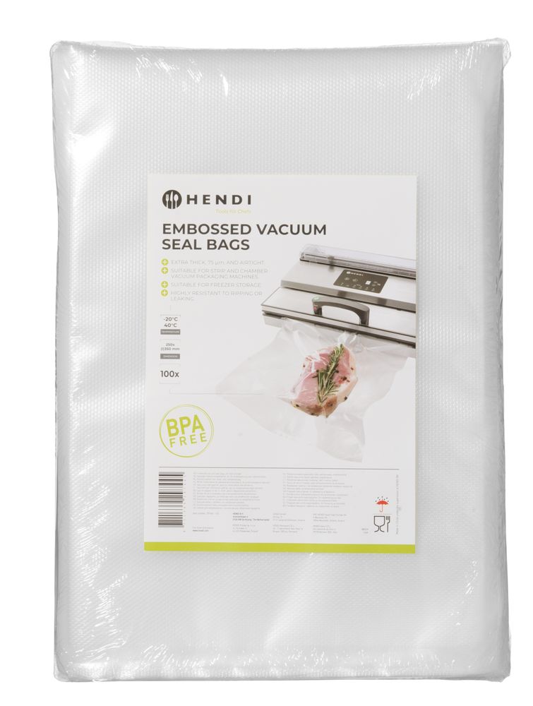 Sacs sous vide gaufrés - HENDI