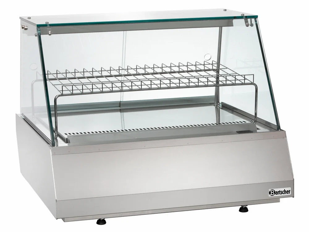 Vitrine réfrig. 2/1 GN, verre plat - BARTSCHER - 406055