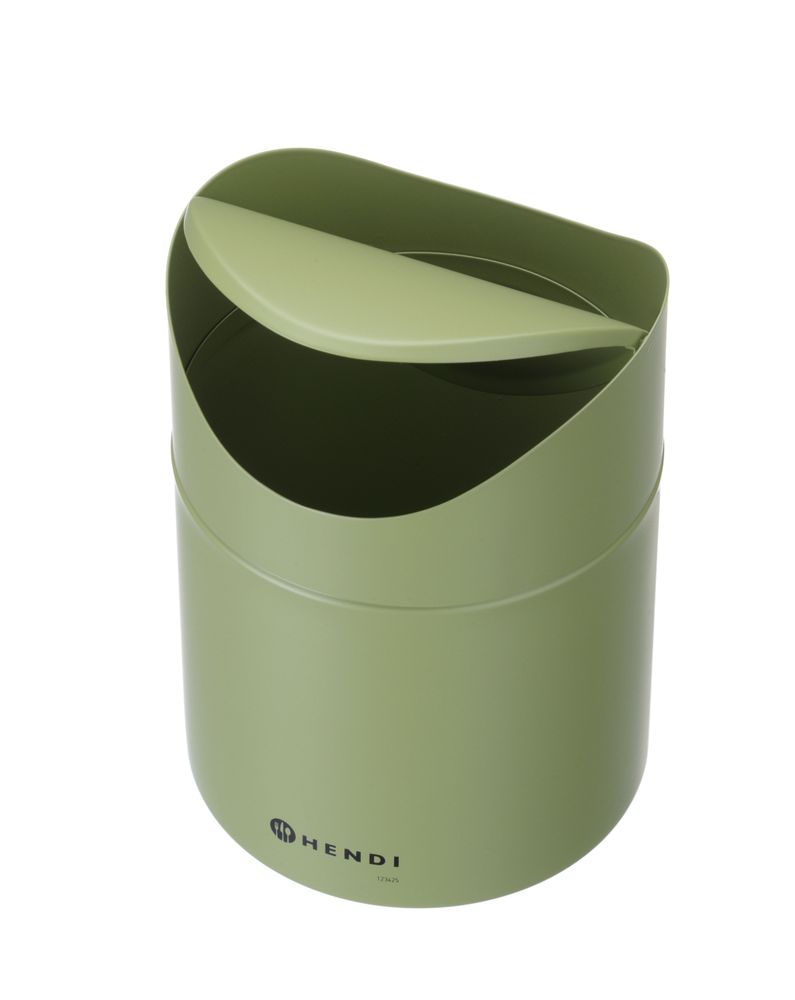 Poubelle de table avec couvercle pivotant - HENDI
