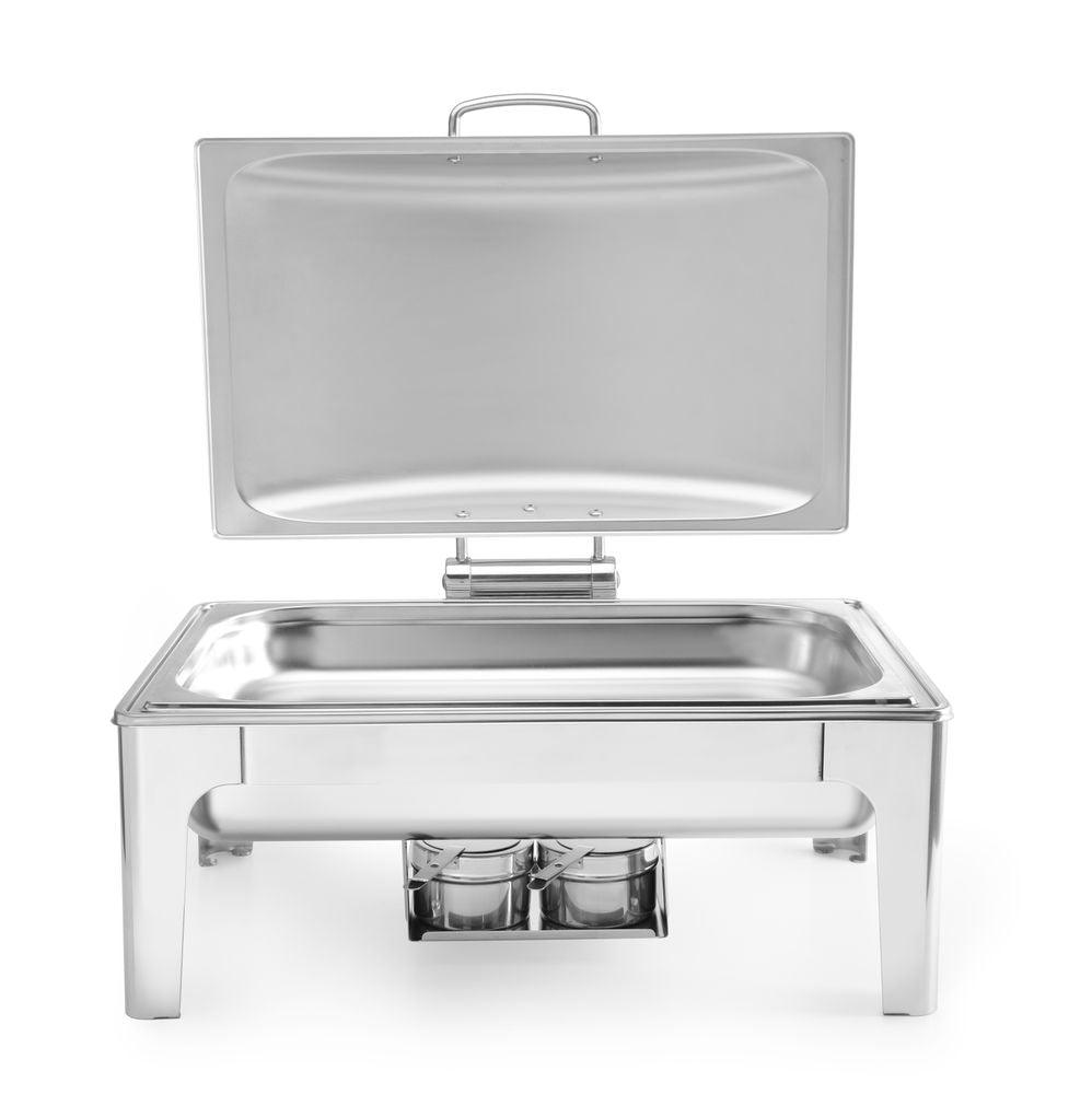 Chafing dish GN 1/1 finition satiné, HENDI, Profi Line, 9L, 570x430x(H)290mm