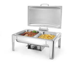 Chafing dish GN 1/1 finition satiné, HENDI, Profi Line, 9L, 570x430x(H)290mm