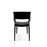 Wing - Chaise empilable avec accoudoirs en polypropylène - VEBA - 1 pcs