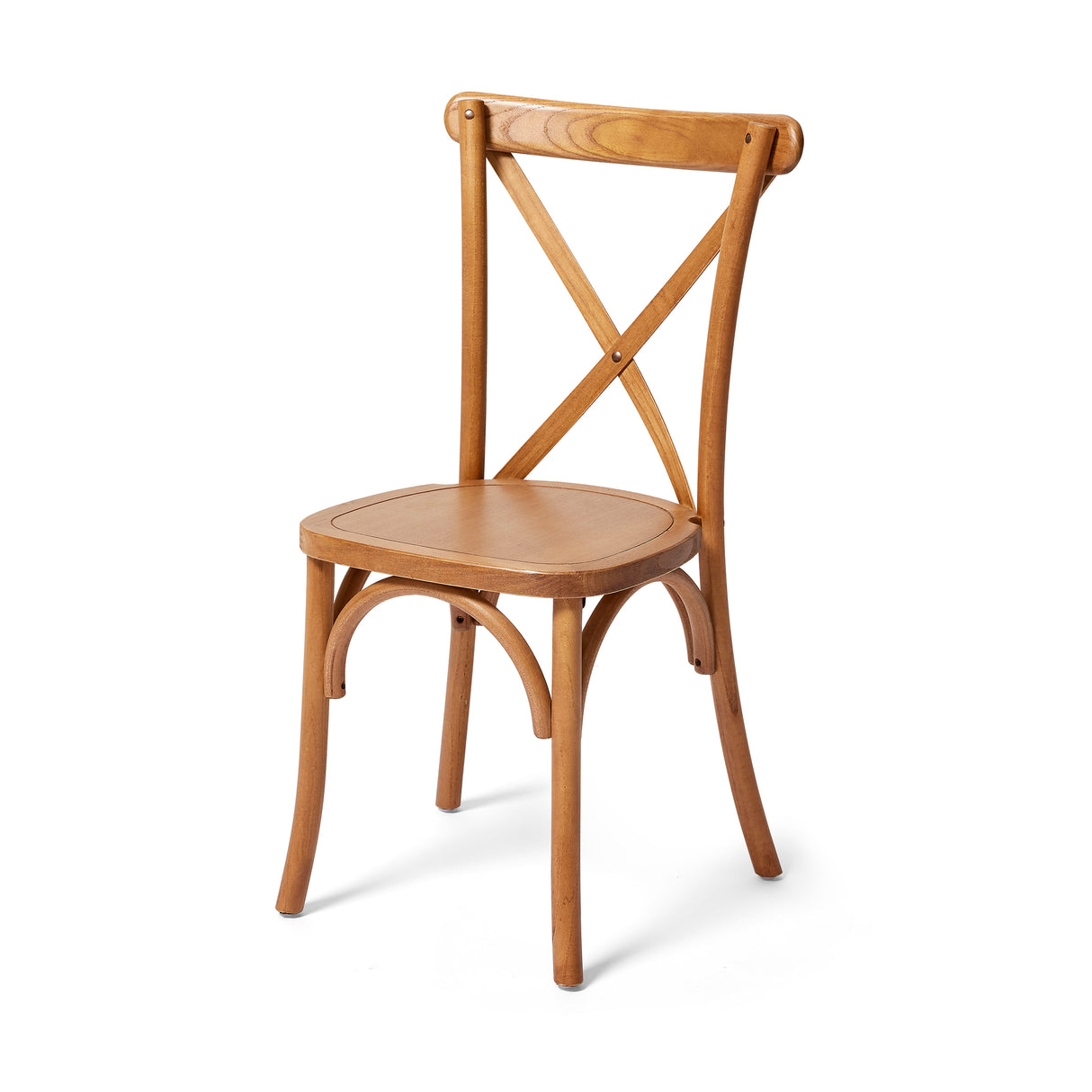 Crossback - Chaise empilable en bois - VEBA - 1 pcs