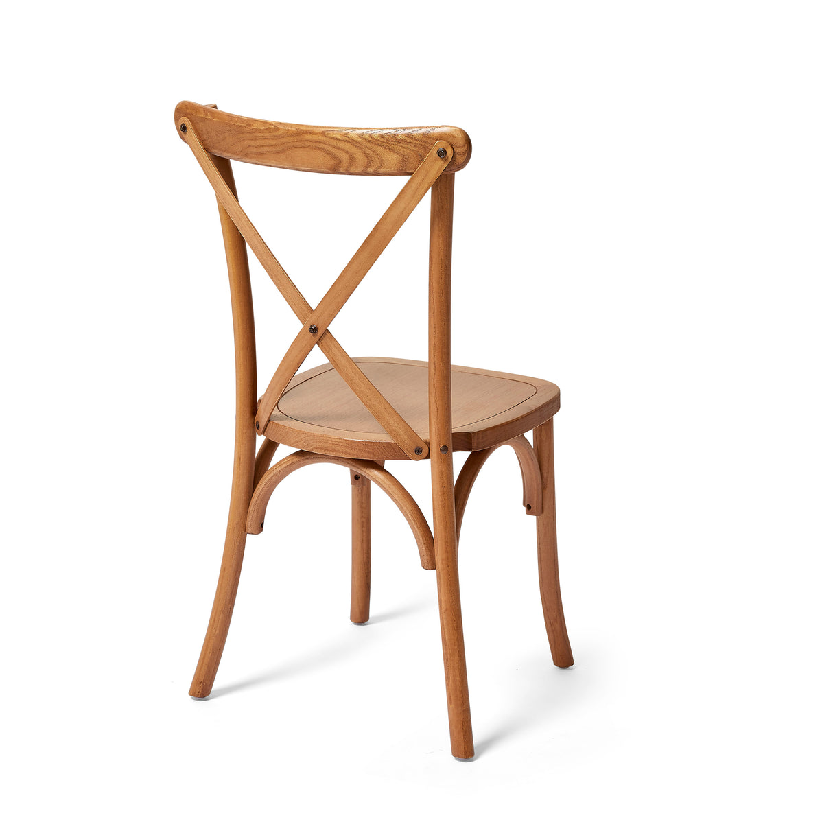 Crossback - Chaise empilable en bois - VEBA - 1 pcs