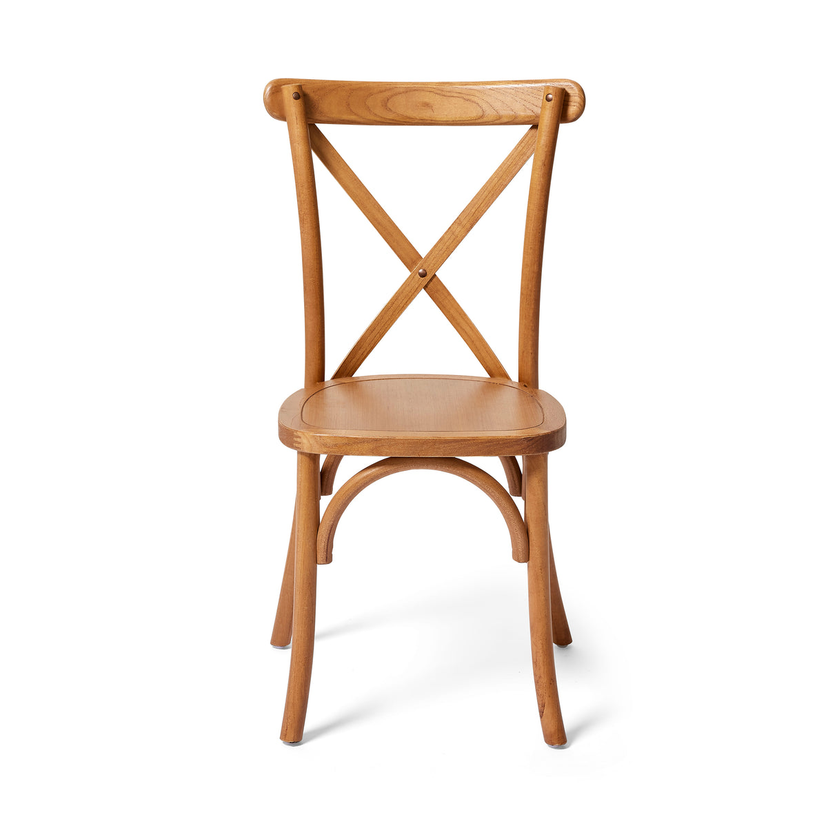 Crossback - Chaise empilable en bois - VEBA - 1 pcs