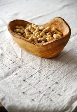 Bol décoratif en bois d’olivier, HENDI, 300x190x(H)110mm