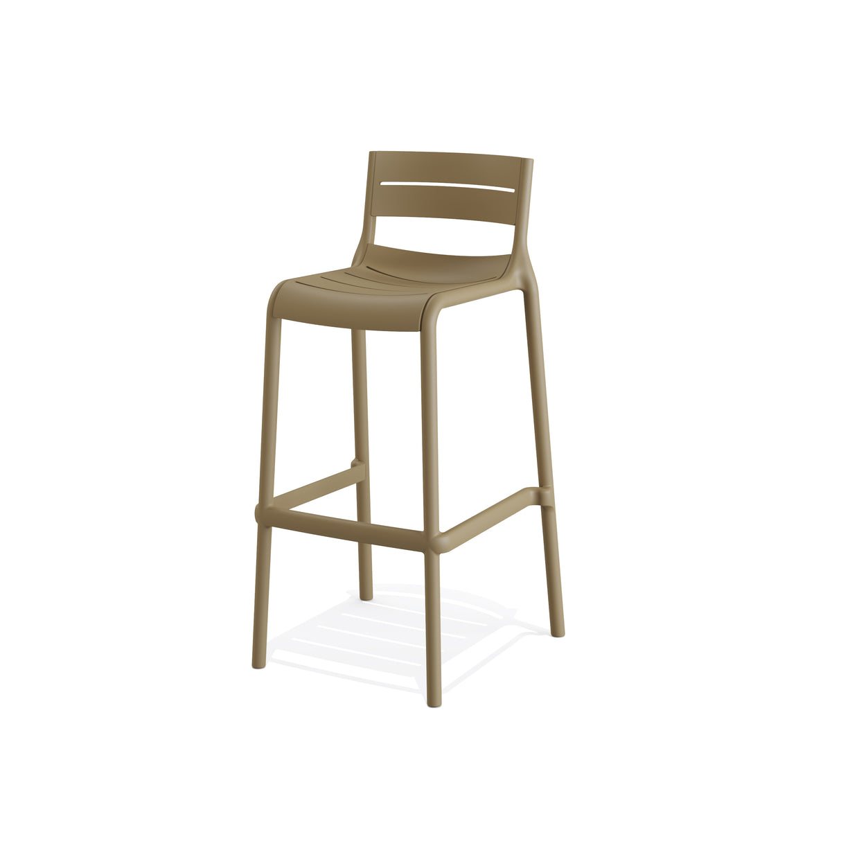Calor - Tabouret de bar empilable en polypropylène - VEBA - 1 pcs