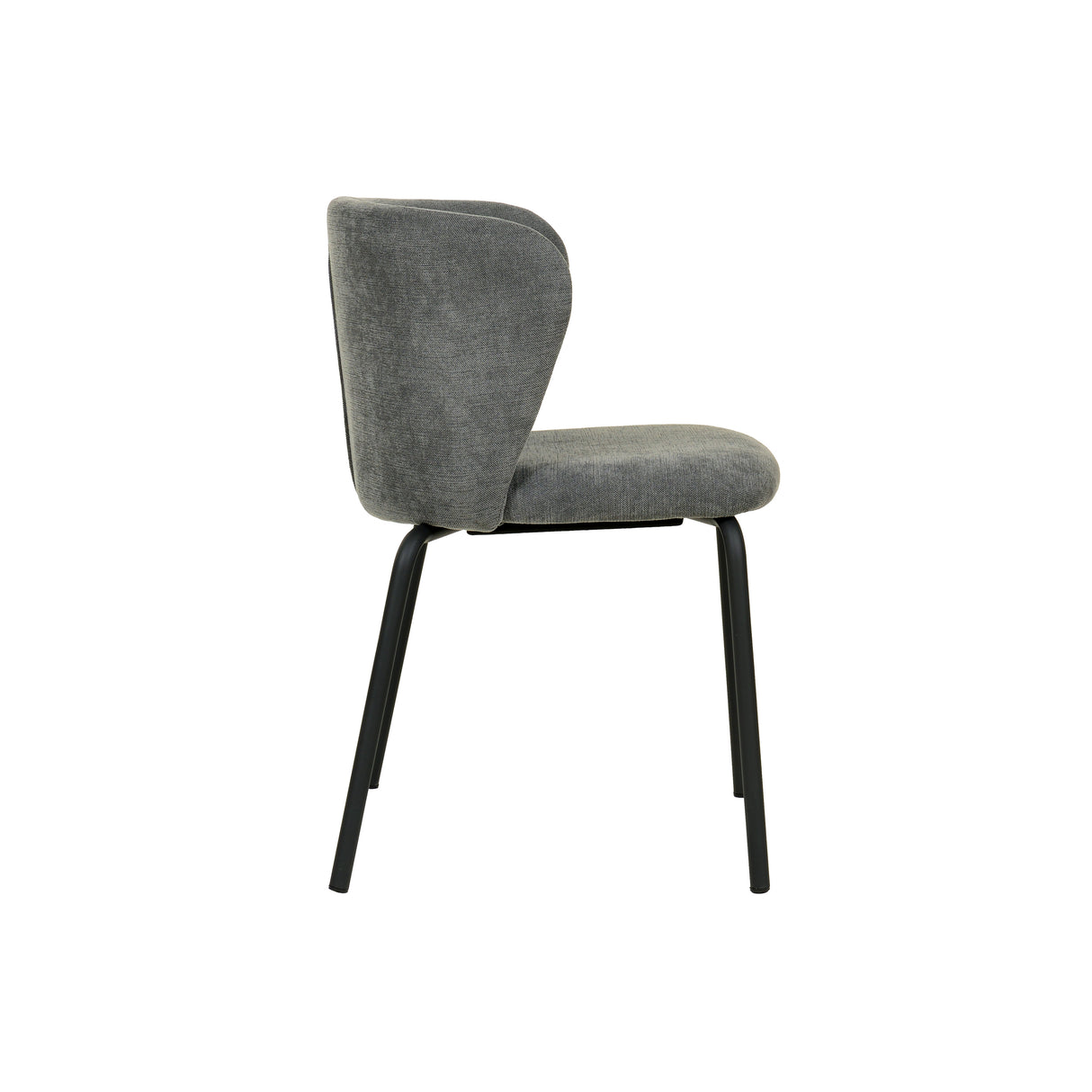 Break - Chaise empilable en tissu - VEBA - 1 pcs