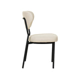 Duko - Chaise empilable en tissu - VEBA - 1 pcs