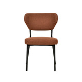 Duko - Chaise empilable en tissu - VEBA - 1 pcs