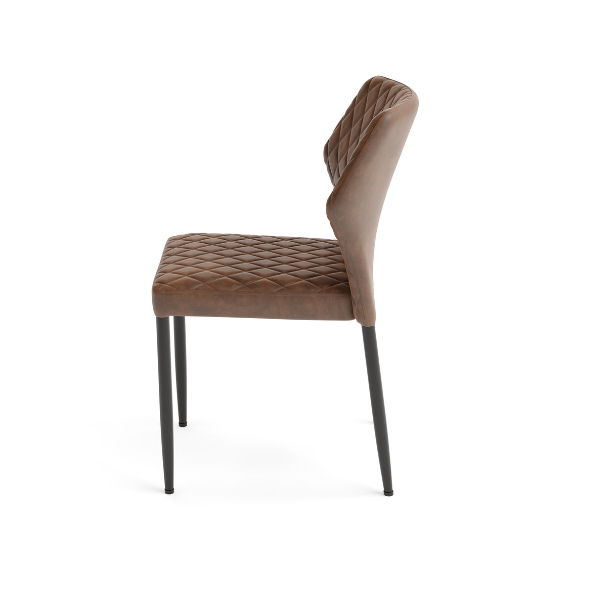 Louis - Chaise empilable en cuir synthétique - VEBA - 1 pcs