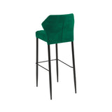 Louis - Tabouret de bar en velours - VEBA - 1 pcs