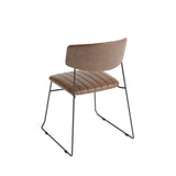 Mundo - Chaise empilable en cuir synthétique - VEBA - 1 pcs