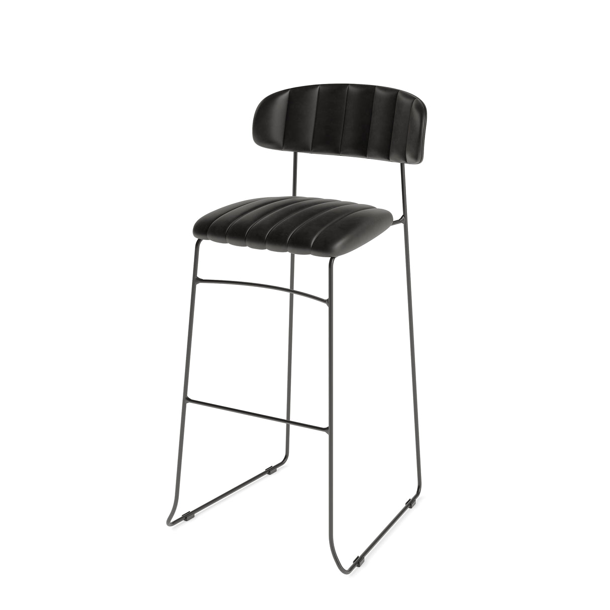 Mundo - Tabouret de bar en cuir synthétique - VEBA - 1 pcs