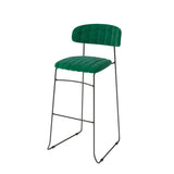 Mundo - Tabouret de bar en velours - VEBA - 1 pcs