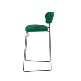 Mundo - Tabouret de bar en velours - VEBA - 1 pcs