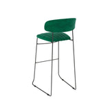 Mundo - Tabouret de bar en velours - VEBA - 1 pcs