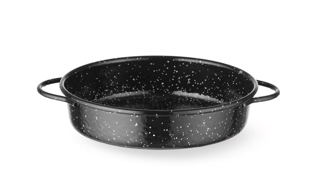 Plat de cuisson "fuente", émaillé - HENDI