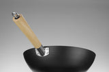 Wok avec manche en bois - HENDI