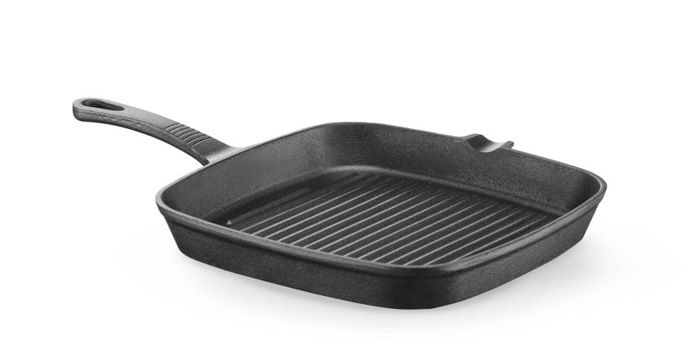 Poêle à griller en fonte - HENDI