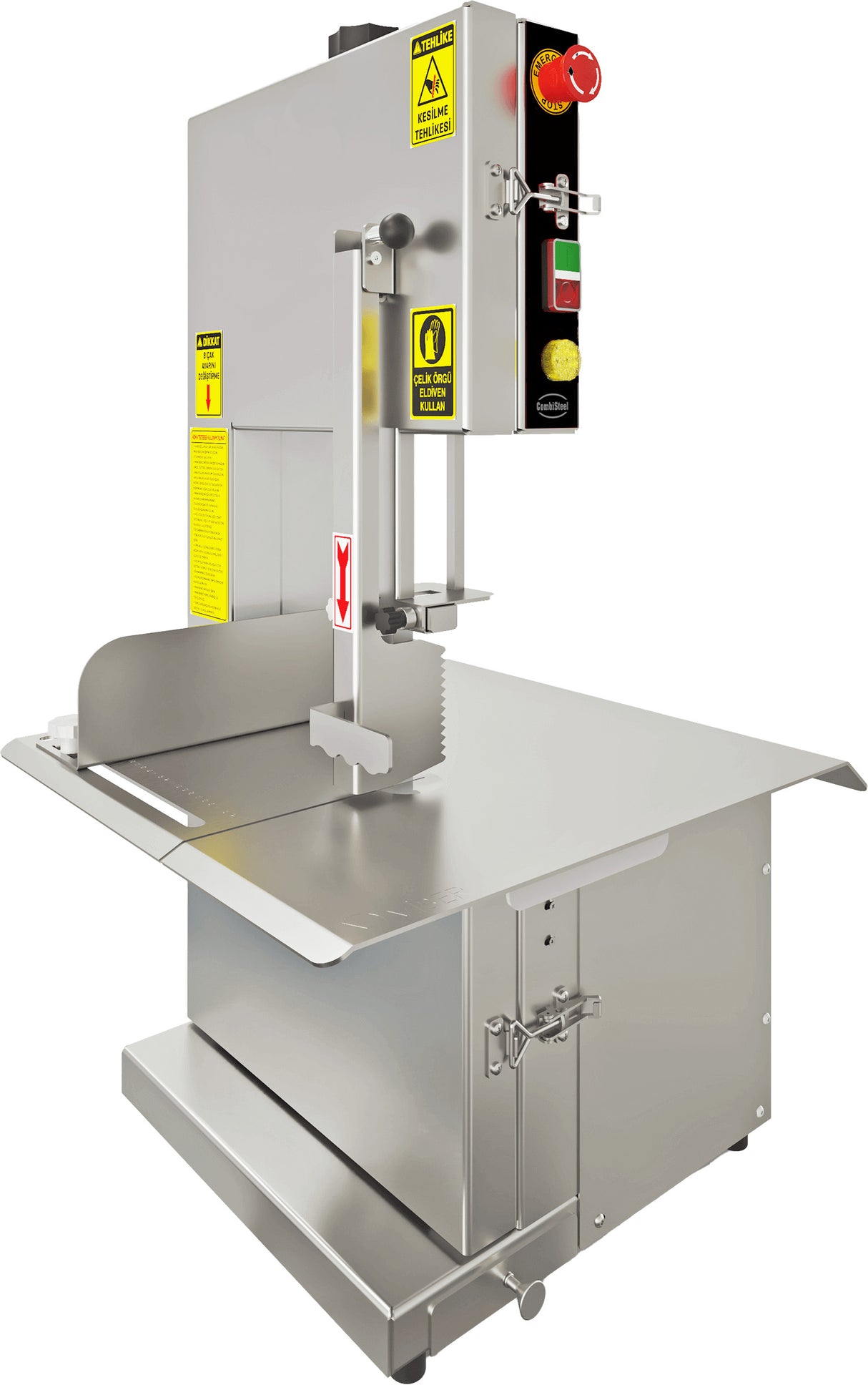 SCIE À RUBAN 400V - STRUCTURE INOX - 7073.0030 - COMBISTEEL