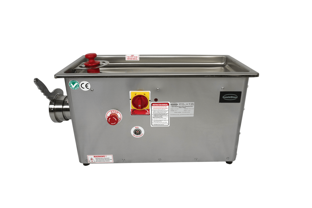 HACHOIR 32 - 750KG/H 400V - AVEC TÊTE FIXE - 7073.0085 - COMBISTEEL