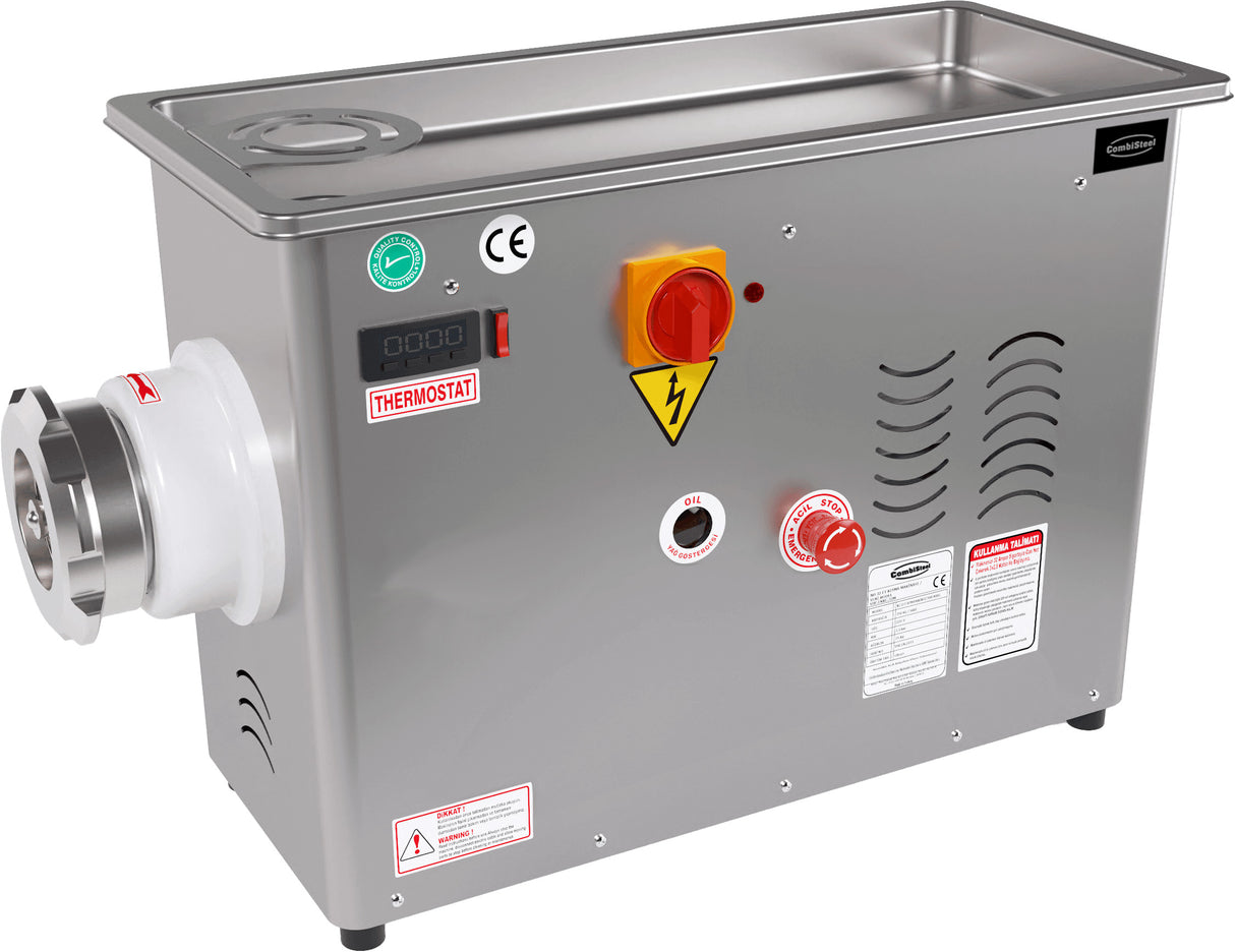 HACHOIR 22 - 450KG/H 400V - AVEC TÊTE FIXE RÉFRIGÉRÉE - 7073.0075 - COMBISTEEL