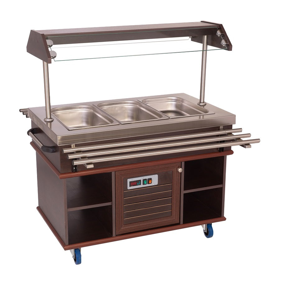 BUFFET CHAUD GN 3/1 - 7078.0025 - COMBISTEEL