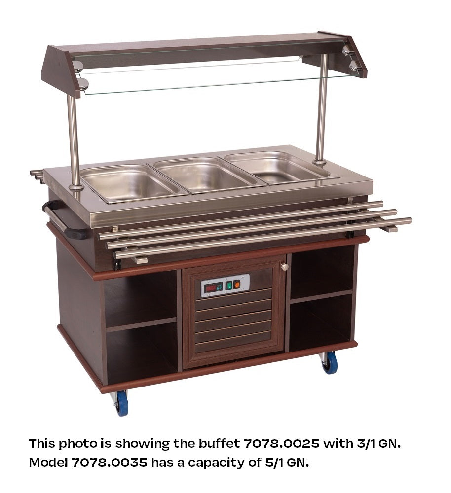 BUFFET CHAUD GN 5/1 - 7078.0035 - COMBISTEEL
