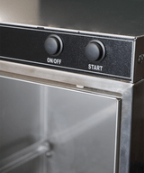 LAVE-VAISELLE CHARGEMENT PAR L'AVANT ENT 500-230 DP DDE   AVEC POMPE D'ÉCOULEMENT ET DOSEUR À DÉTERGENT - 7082.0060 - COMBISTEEL