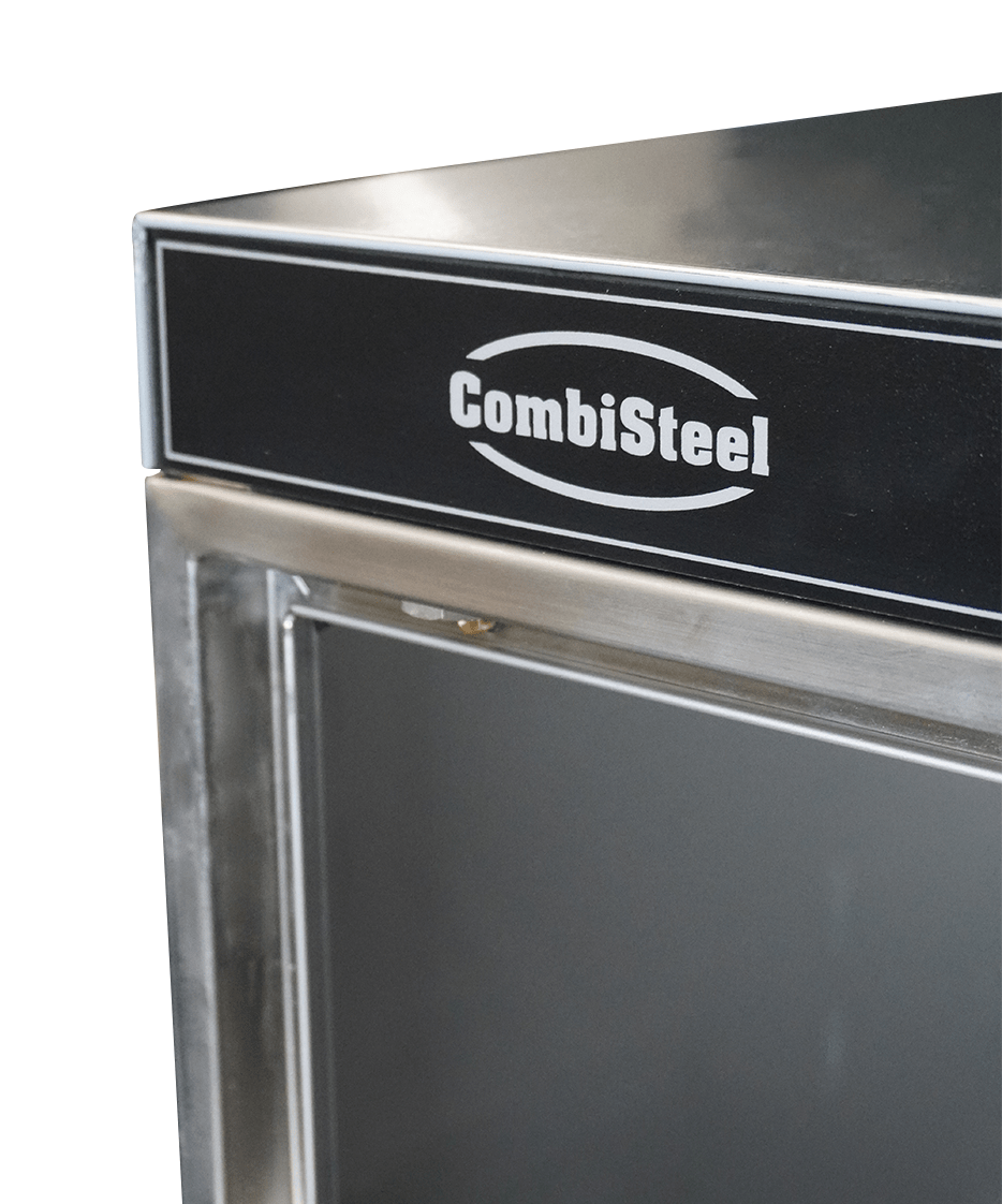 LAVE-VAISELLE CHARGEMENT PAR L'AVANT ENT 500-230 DP DDE   AVEC POMPE D'ÉCOULEMENT ET DOSEUR À DÉTERGENT - 7082.0060 - COMBISTEEL