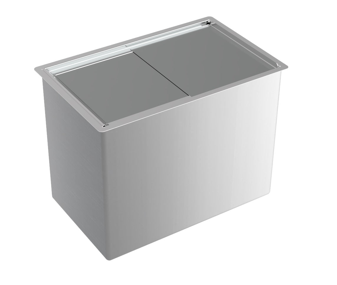 BAC À GLACE ENCASTRABLE EN ACIER INOXYDABLE   - 7084.0040 - COMBISTEEL