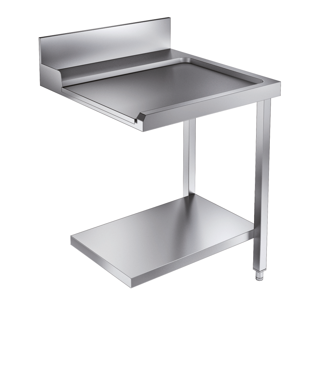TABLE D'ÉCOULEMENT ÉTAGÈRE 700 À DROITE POUR 7082.0070-0075 - 7106.1030 - COMBISTEEL