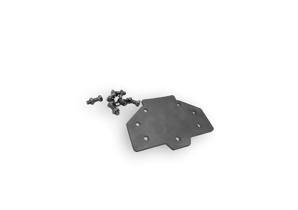 DRAIN INOX 300X265 AVEC 2 SORTIES POUR GOUTTIÈRE À FENTE - 7107.0025 - COMBISTEEL
