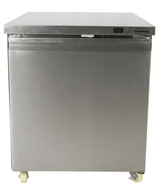 RÉFRIGÉRATEUR/CONGÉLATEUR EN ACIER INOX COMMUTABLE 1 PORTE - 7450.0260 - COMBISTEEL