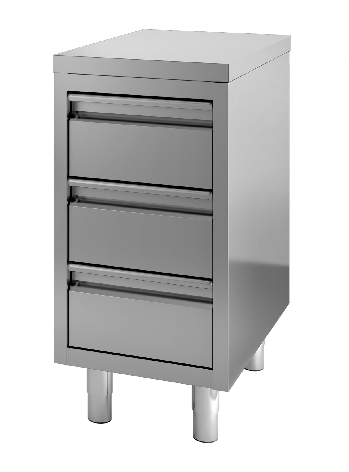 700 TABLE DE TRAVAIL AVEC TIROIRS 600 - 7452.0505 - COMBISTEEL