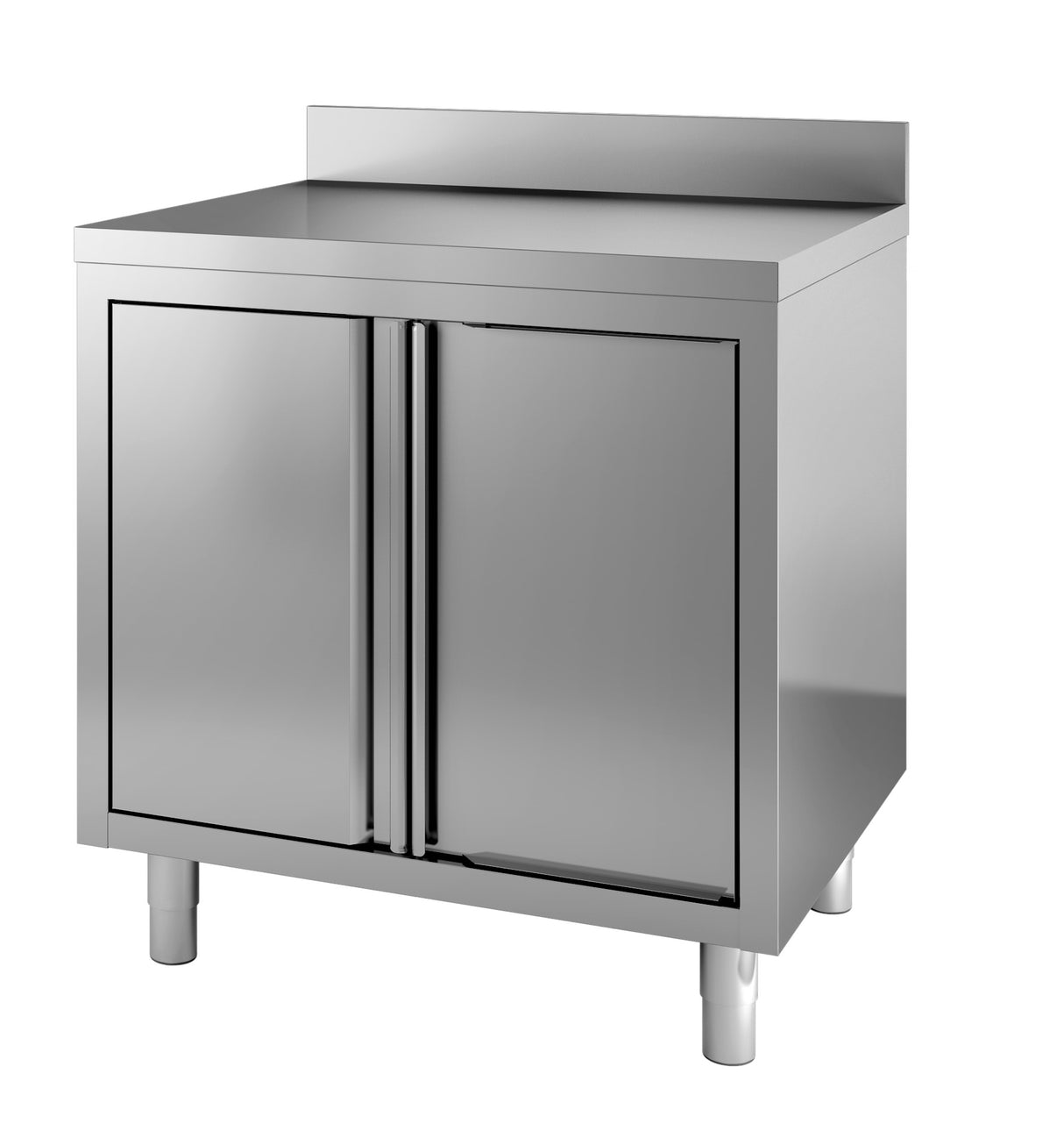 700 PLAN DE TRAVAIL PORTES A TAMBOUR BORD RELEVÉ 800 - 7452.3070 - COMBISTEEL