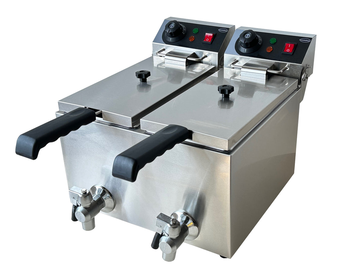 FRITEUSE POSABLE ÉLECTRIQUE 2X4 L - 7455.1002 - COMBISTEEL