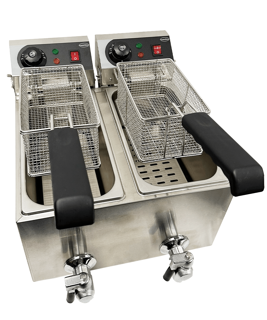 FRITEUSE POSABLE ÉLECTRIQUE 2X4 L - 7455.1002 - COMBISTEEL