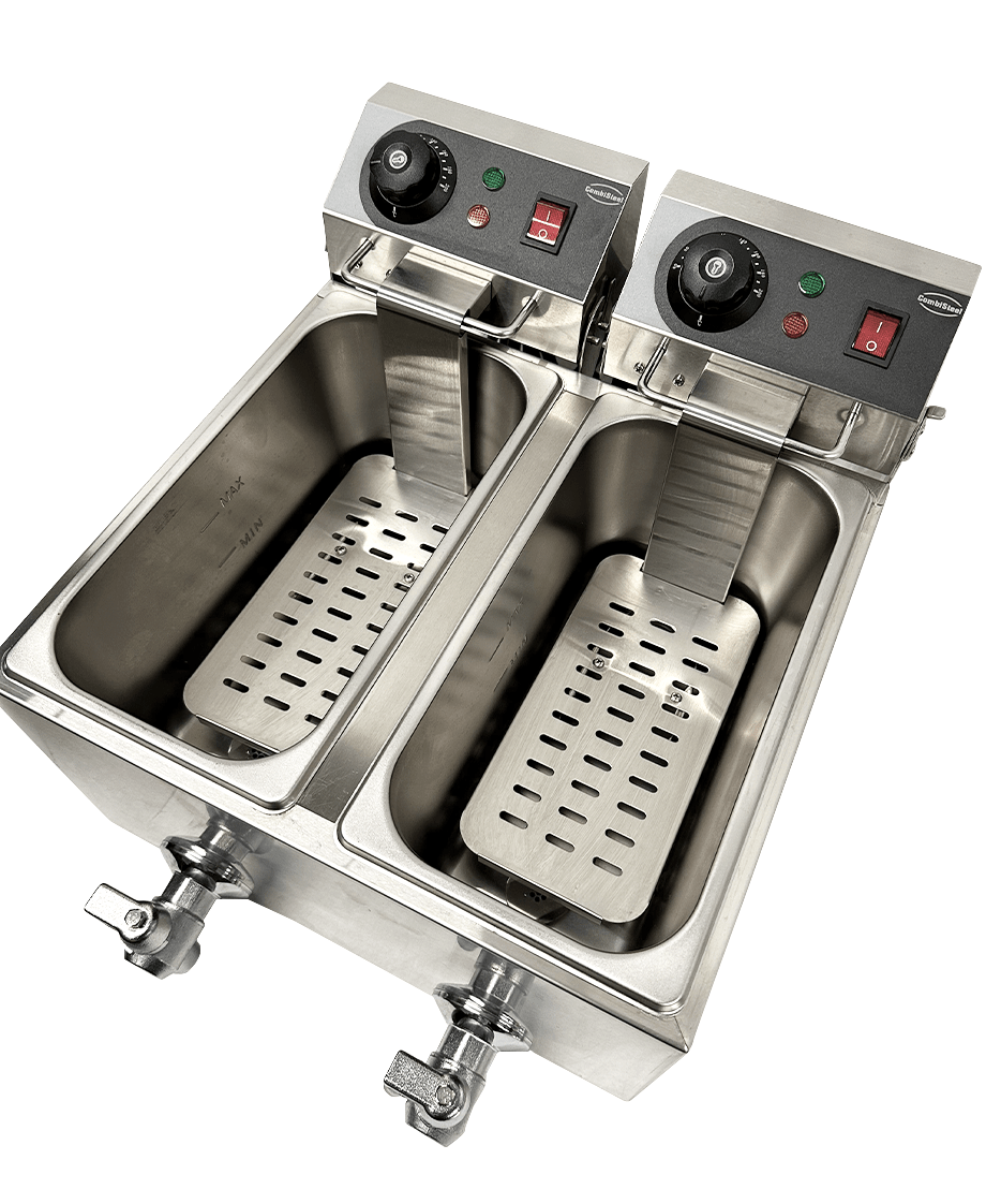 FRITEUSE POSABLE ÉLECTRIQUE 2X4 L - 7455.1002 - COMBISTEEL