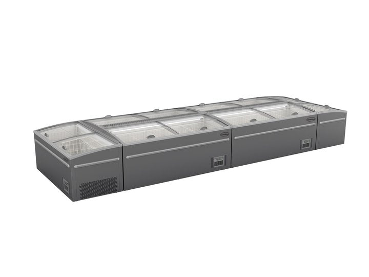 CONGÉLATEUR BAHUT POUR SUPERMARCHÉ 1450 DÉGIVRAGE AUTOMATIQUE - 7455.2665 - COMBISTEEL