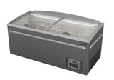 CONGÉLATEUR BAHUT GRIS POUR SUPERMARCHÉ TÊTE DE GONDOLE DÉGIVRAGE AUTOMATIQUE - 7455.2660 - COMBISTEEL