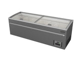 CONGÉLATEUR BAHUT POUR SUPERMARCHÉ GRIS 2500 DÉGIVRAGE AUTOMATIQUE *TRANSPORT SUR DEMANDE* - 7455.2675 - COMBISTEEL