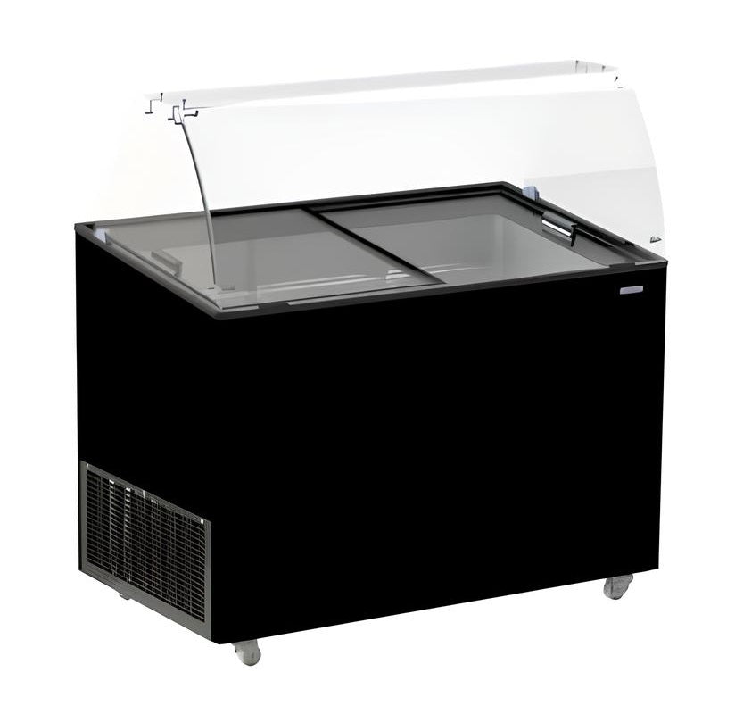 VITRINE À CREME GLACÉE JAVA NOIR 8x5 LTR - 7472.0129 - COMBISTEEL