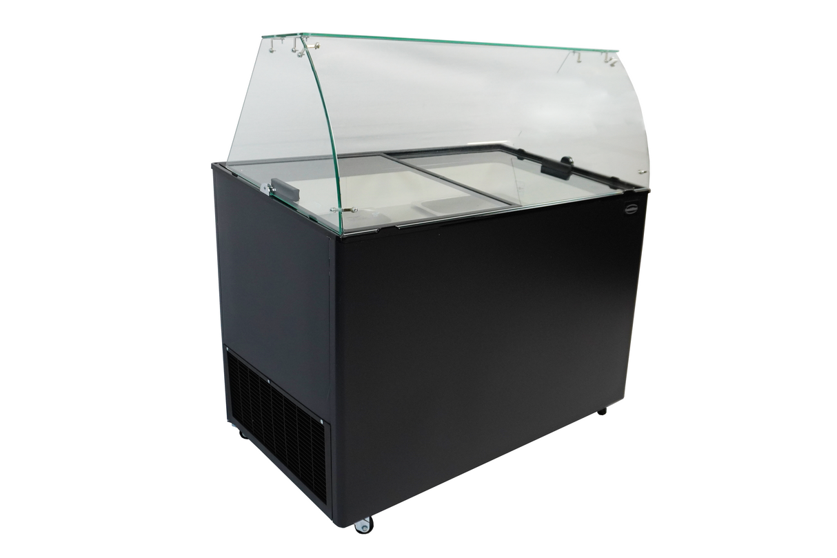 VITRINE À CREME GLACÉE JAVA NOIR 8x5 LTR - 7472.0129 - COMBISTEEL